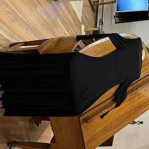 FP Beach black cotton dress